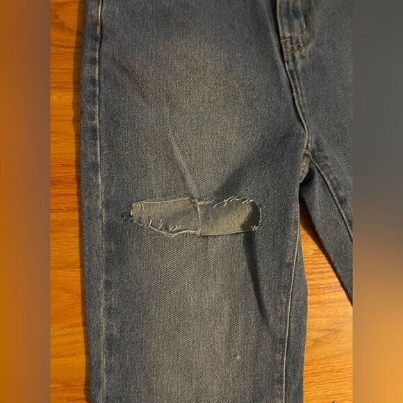 Women’s SHEIN High Waist Ripped mom Jeans w/ Pockets size S. Distressed - Picture 3 of 7